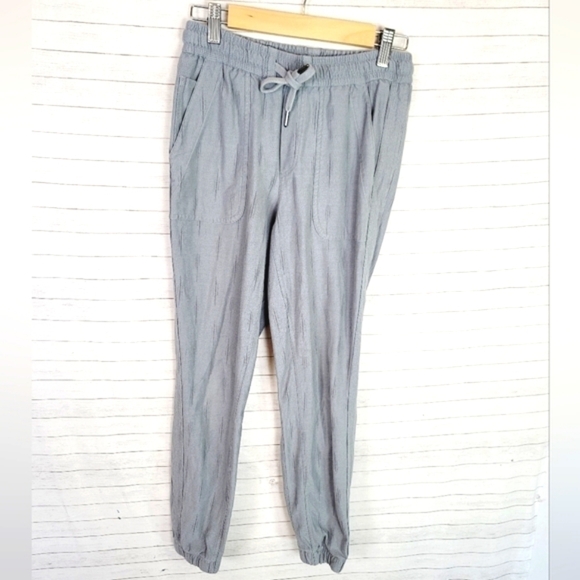 ATHLETA FARALLON PRINTED JOGGERS, SZ 0 - Picture 1 of 10